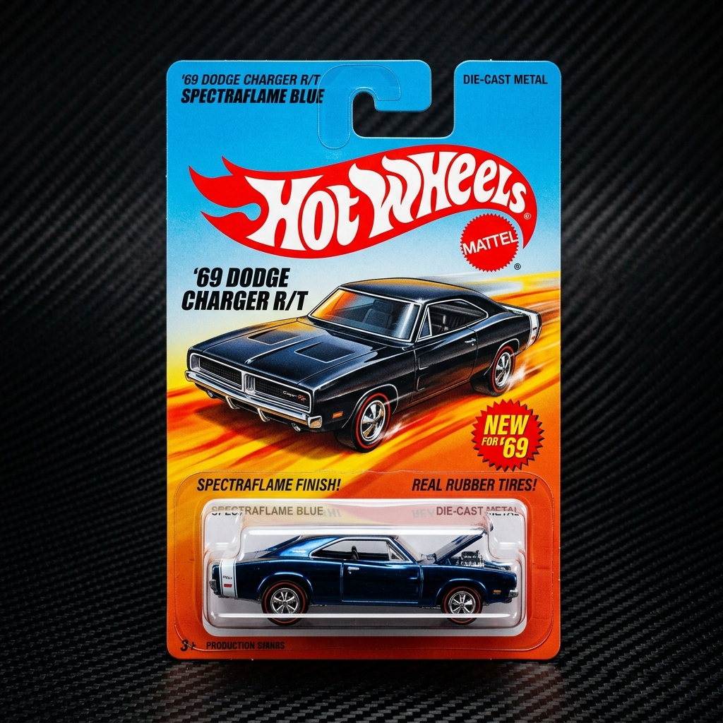 1969 Dodge Charger Blister Pack